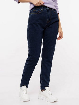 Жіночі джинси 34 темно синій Zeo Basic ЦБ 00201395 | 6842539