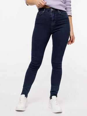 Жіночі джинси 30 темно синій Zeo Basic ЦБ 00201398 | 6842540