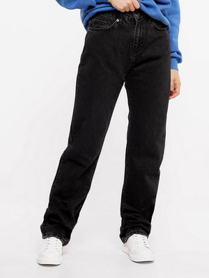 Жіночі джинси 34 чорний Zeo Basic ЦБ-00202926 | 6842601