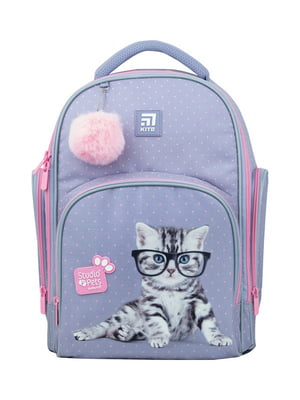 Рюкзак для дівчинки KITE Education фіолетовий ЦБ-00225122 | 6842686