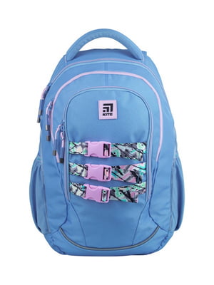 Рюкзак для дівчинки KITE Education teens блакитний ЦБ-00225141 | 6842693