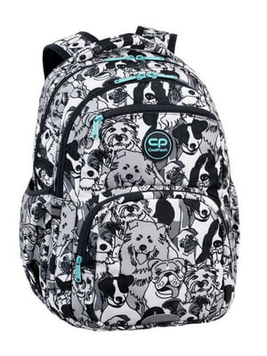 Рюкзак для хлопчиків PICK DOGS PLANET чорно-білий CoolPack ЦБ-00226843 | 6842715