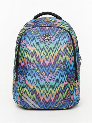 Рюкзак молодіжний різнокольоровий Cool For School ЦБ-00171691 | 6842732