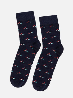 Чоловічі шкарпетки 27 темно-синій Premier socks ЦБ-00213342 | 6843278