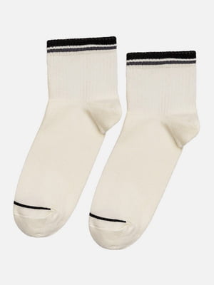 Чоловічі шкарпетки 42-43 молочний Yuki ЦБ-00214566 | 6843286