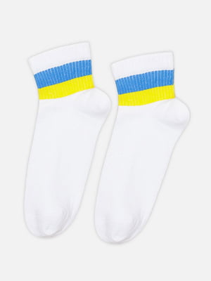Чоловічі шкарпетки 42-43 білий Yuki ЦБ-00214911 | 6843304