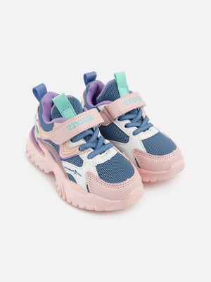 Кросівки для дівчинки 26 синьо-рожевий ERRA ЦБ-00200426 | 6843580