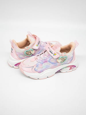 Кросівки для дівчинки 27 рожевий Мышонок ЦБ-00179620 | 6843605