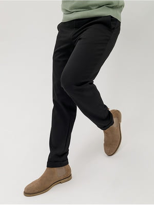 Чоловічі штани 30 чорний Figo ЦБ-00232896 | 6843865