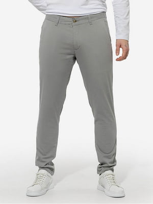 Чоловічі штани чіноси LAVETTO ЦБ-00213868 30 Світло-сірий | 6843876