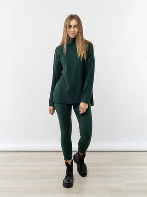 Жіночий костюм зі штанами one size зелений Brands ЦБ-00233464 | 6843888