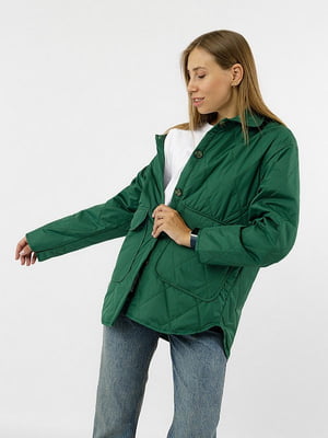 Куртка жіноча Qalinka ЦБ-00227865 S Зелений | 6844053