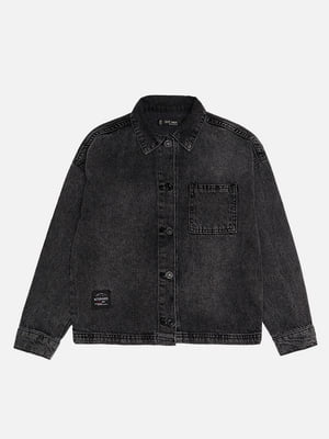 Джинсова куртка для дівчинки 116 темно-сірий Altun ЦБ-00224966 | 6844124