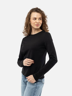 Жіноча футболка з довгим рукавом S чорний Karol ЦБ-00241515 | 6844192