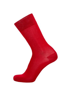 Шкарпетки бавовняні червоні | 6845601