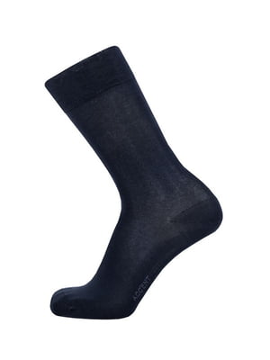 Шкарпетки бавовняні темно-сині | 6845603