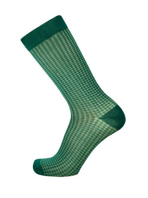 Шкарпетки зелені бавовняні | 6845633