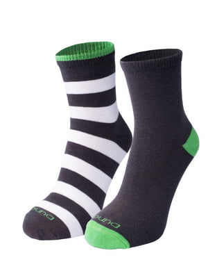 Набір демісезонних шкарпеток з 2-х пар, із бавовни | 6845656