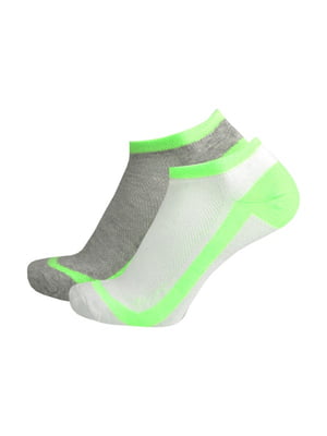 Набір шкарпеток літніх з 2-х пар, сіточка спорт | 6845760