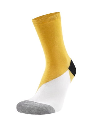 Шкарпетки жовті демісезонні бавовняні | 6845776