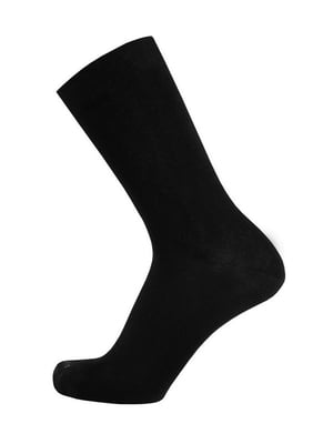 Шкарпетки чорні демісезонні бавовняні | 6845787