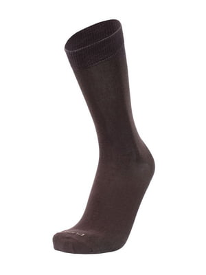 Шкарпетки коричневі демісезонні бавовняні | 6845791