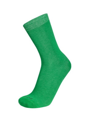 Шкарпетки зелені демісезонні бавовняні | 6845822