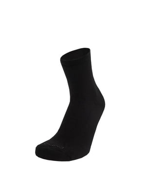 Шкарпетки чорні зимові, пряжа з вовною | 6845910
