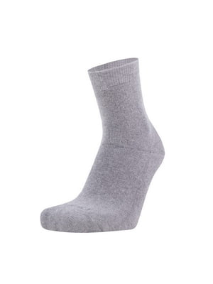 Шкарпетки сірі бавовняні | 6846011