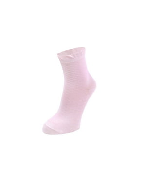 Шкарпетки світло-рожеві з бавовни | 6846022