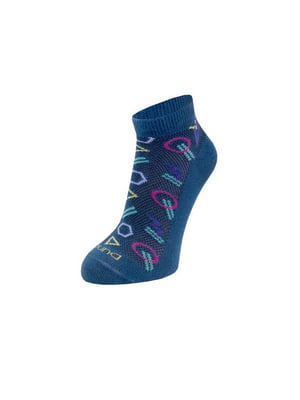 Шкарпетки темно-сині літні сіточка | 6846025