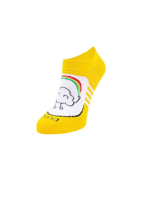 Шкарпетки короткі жовті | 6846028
