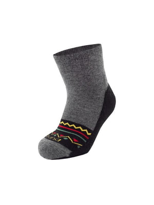 Шкарпетки темно-сірі зимові бавовняні | 6846064