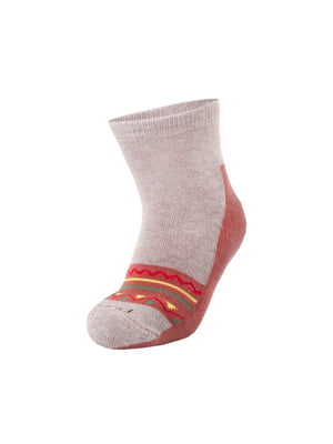 Шкарпетки темно-бежеві зимові бавовняні | 6846065