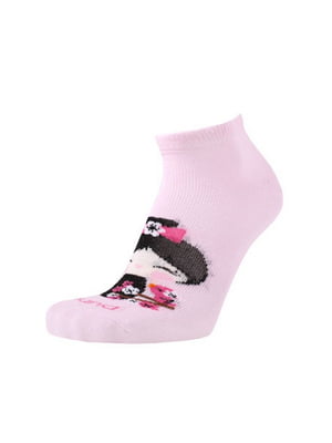 Шкарпетки світло-рожеві з бавовни | 6846077