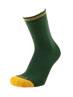 Шкарпетки бавовняні темно-зелені | 6846084