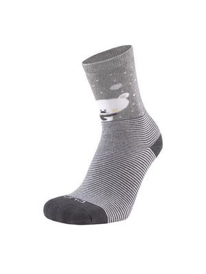 Шкарпетки сірі зимові бавовняні | 6846099
