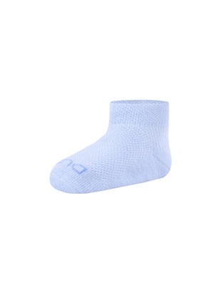 Шкарпетки для немовлят літні світло-блакитні сіточка | 6846111