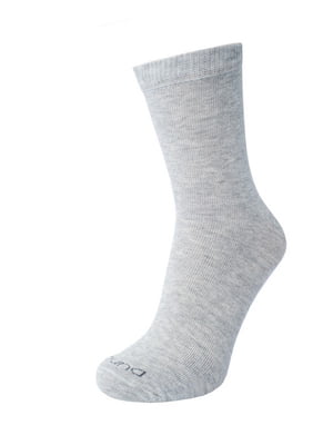 Шкарпетки бавовняні світло-сірі | 6846164