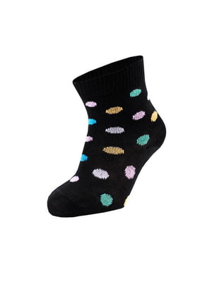 Шкарпетки для немовлят бавовняні чорні | 6846175