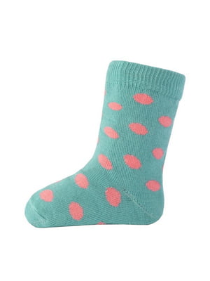 Шкарпетки для немовлят бавовняні блакитні | 6846178