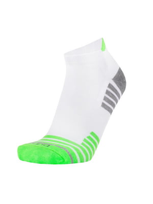 Шкарпетки білі укорочені сіточка | 6846290
