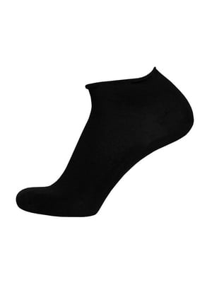Шкарпетки чорні безутискові | 6846291