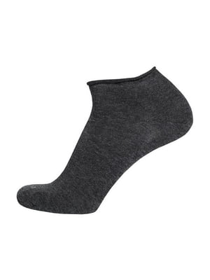 Шкарпетки темно-сірі безутискові | 6846292
