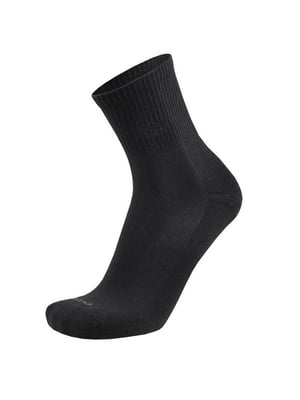 Шкарпетки чорні бавовняні з махровим слідом | 6846316