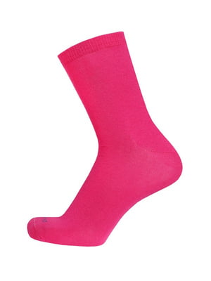 Шкарпетки бавовняні малинового кольору | 6846325