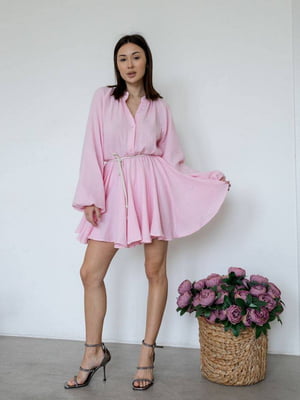 Муслінова рожева сукня Milana  | 6846748