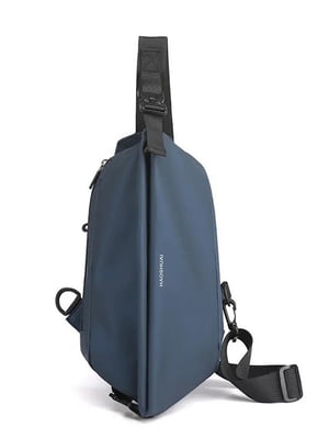 Багатофункціональна темно-сіра сумка на одне відділення  (37*18*7 см) | 6847372
