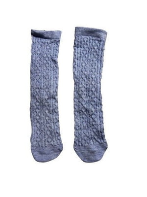 Шкарпетки блакитні з візерунком | 6848450
