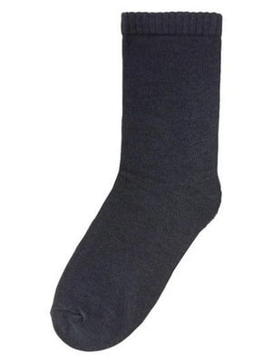 Шкарпетки темно-сірого кольору | 6848901